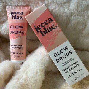 Jecca Blac-Glow Drops-Highlighting Primer-Rose Pearl-NEW
